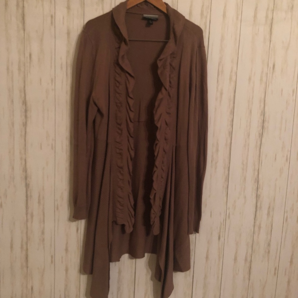 Alison Brittany brown sweater large